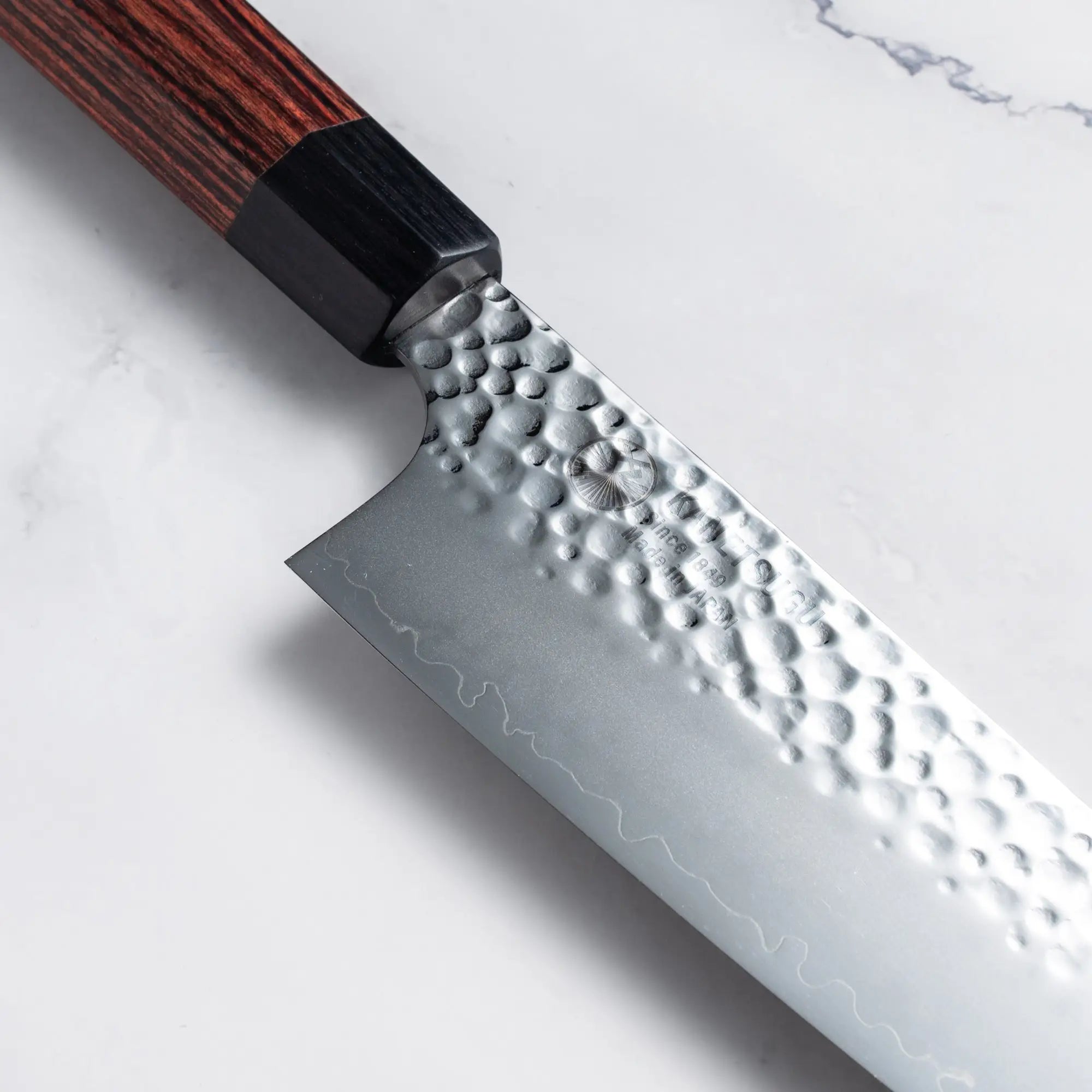 Seki Kanetsugu Classic Hammered VG2 SANTOKU - 165 mm