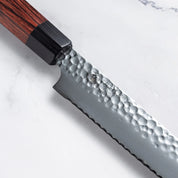 Seki Kanetsugu Classic Hammered VG2 Kenyérvágó Kés - 220 mm