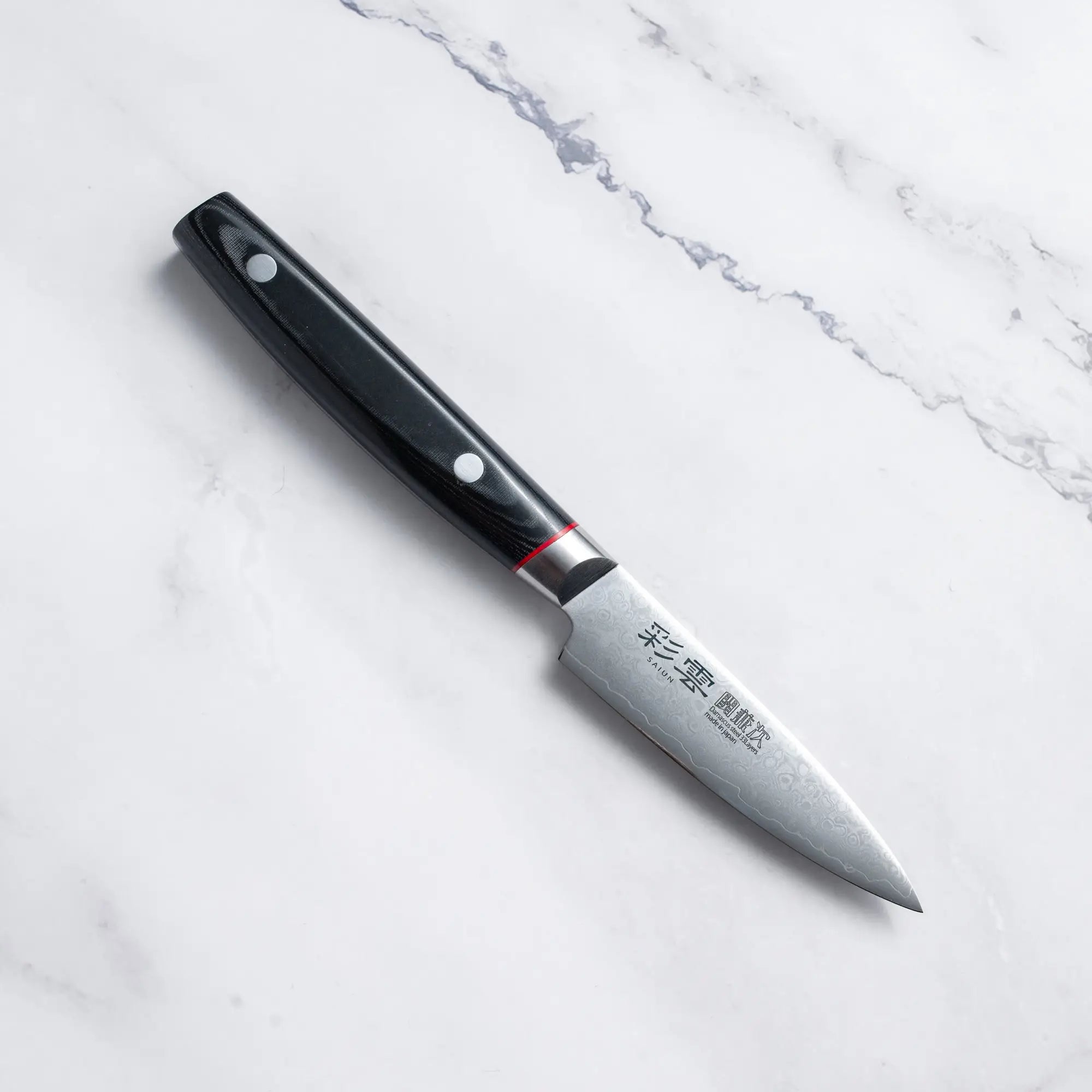 Seki Kanetsugu Saiun VG-10 Damascus PETTY - 90/120/150 mm