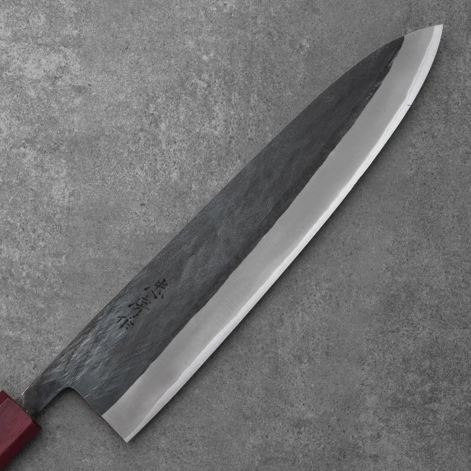 GYUTO - Kurouchi - Cseresznyefa - Blue 2 - 240mm
