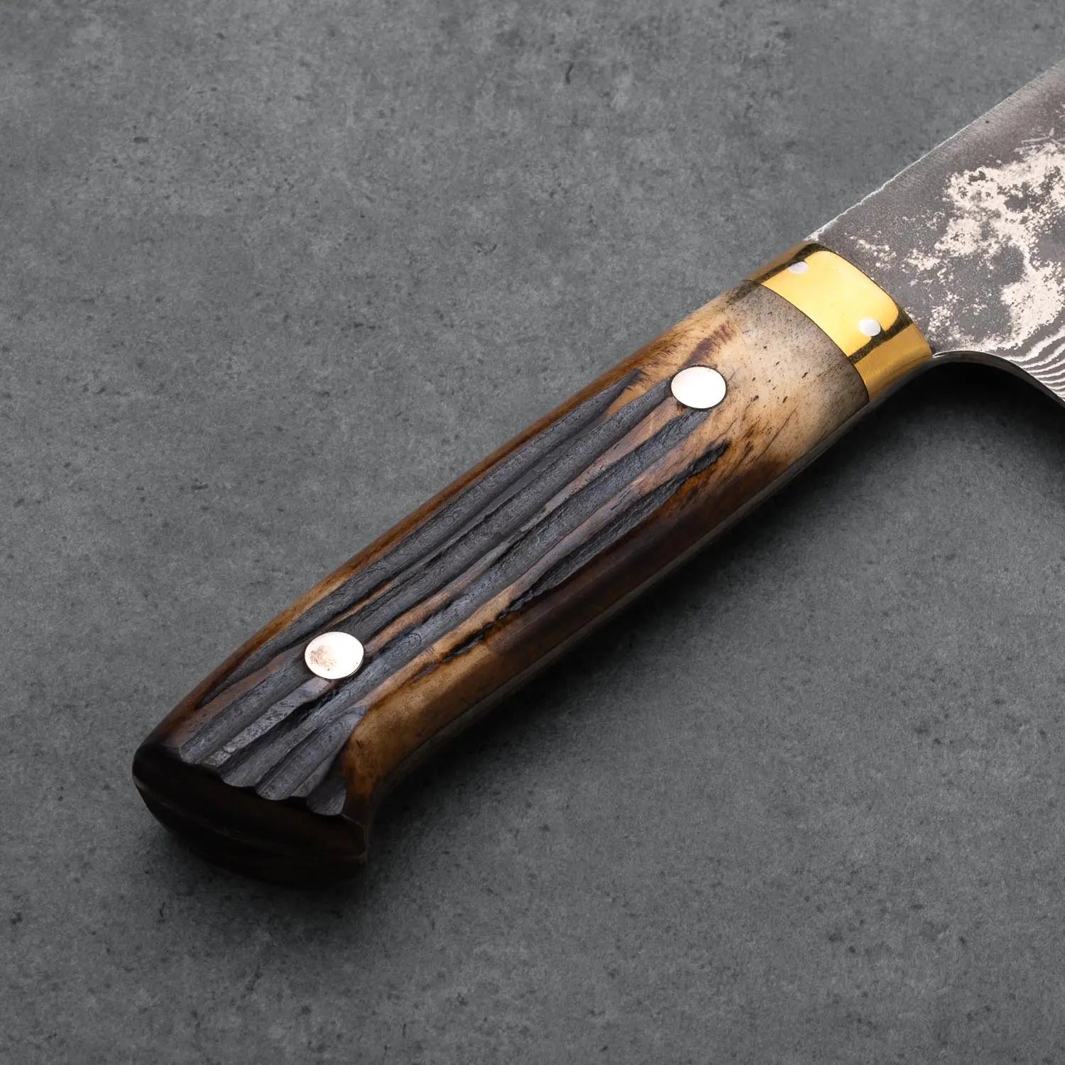 BUNKA - Nikkel Damaszt - Agancs - VG10 - 180mm