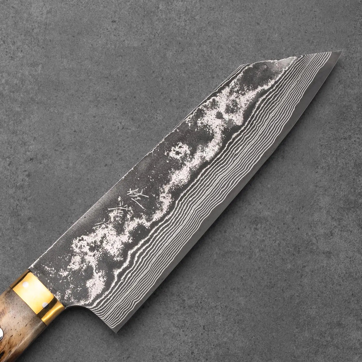 BUNKA - Nikkel Damaszt - Agancs - VG10 - 180mm