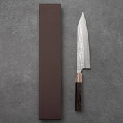 KENGATA-GYUTO - Minamo sorozat - Wenge + Vizibivaly szarv - R2/SG2 - 210mm