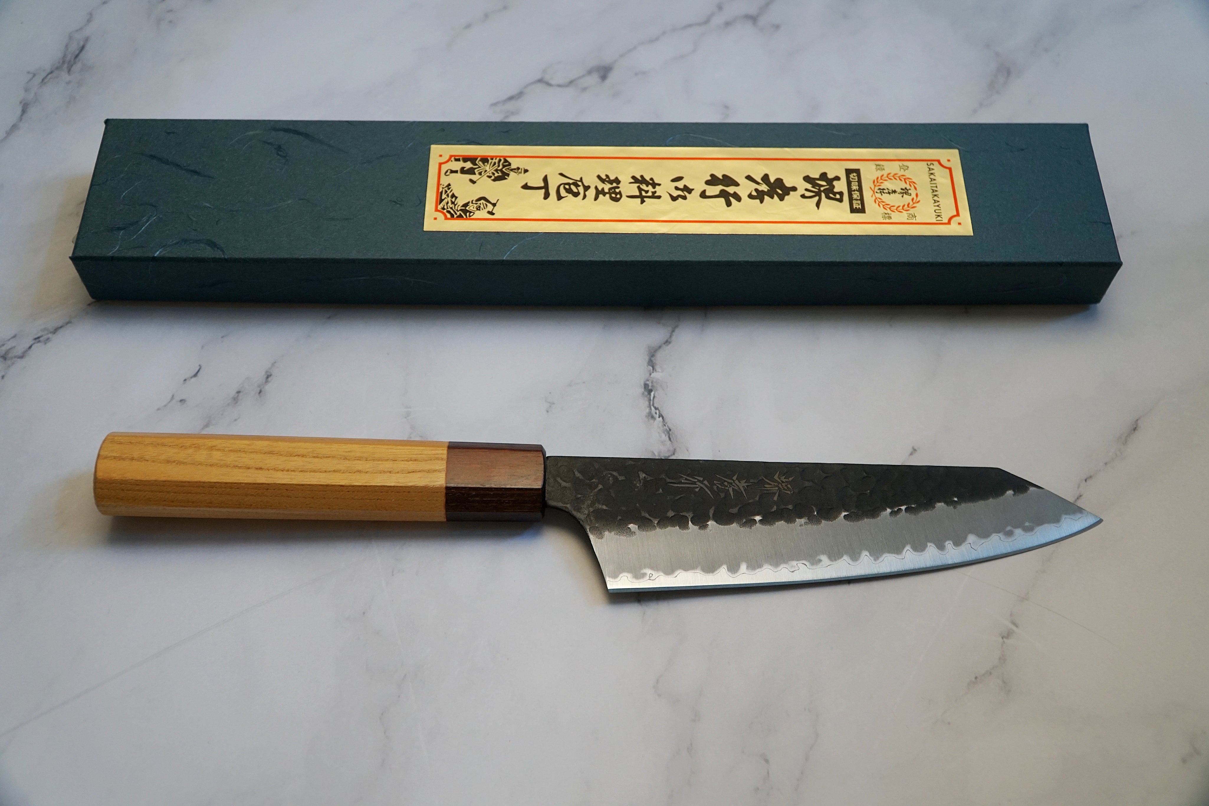 Sakai Takayuki - Aogami Super - kalapált KENGATA 165mm