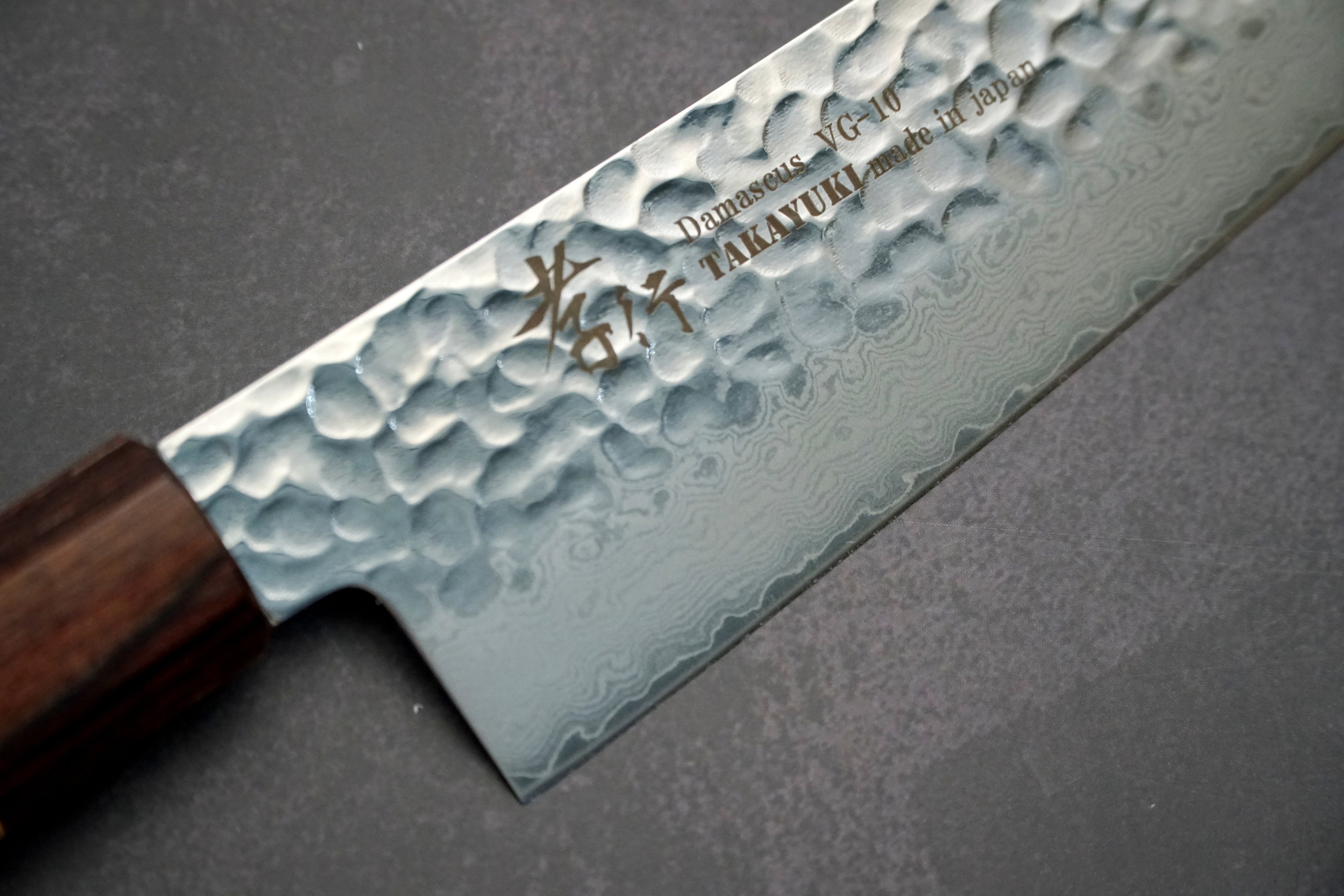 Sakai Takayuki VG10 - 33 réteg - damaszkusz GYUTO 210mm