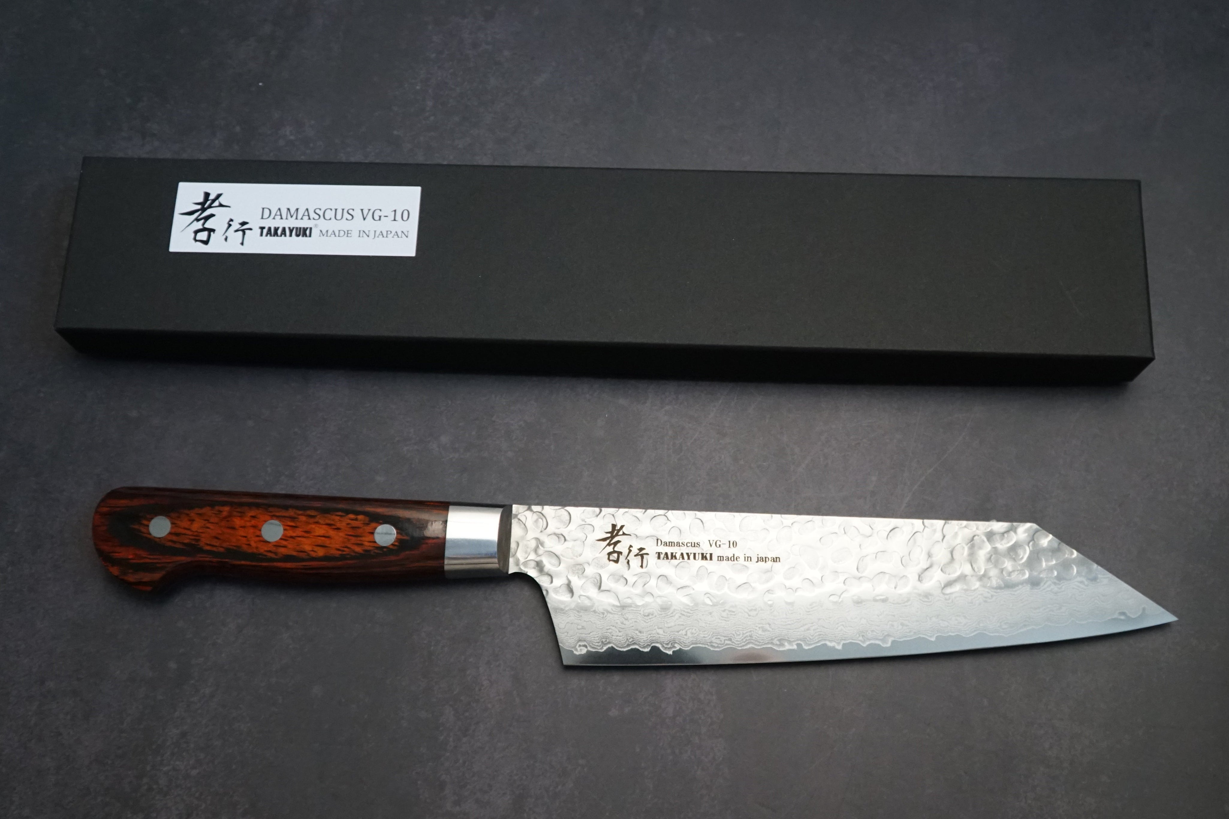 Sakai Takayuki VG10 - kalapált, damaszkusz KENGATA 190mm