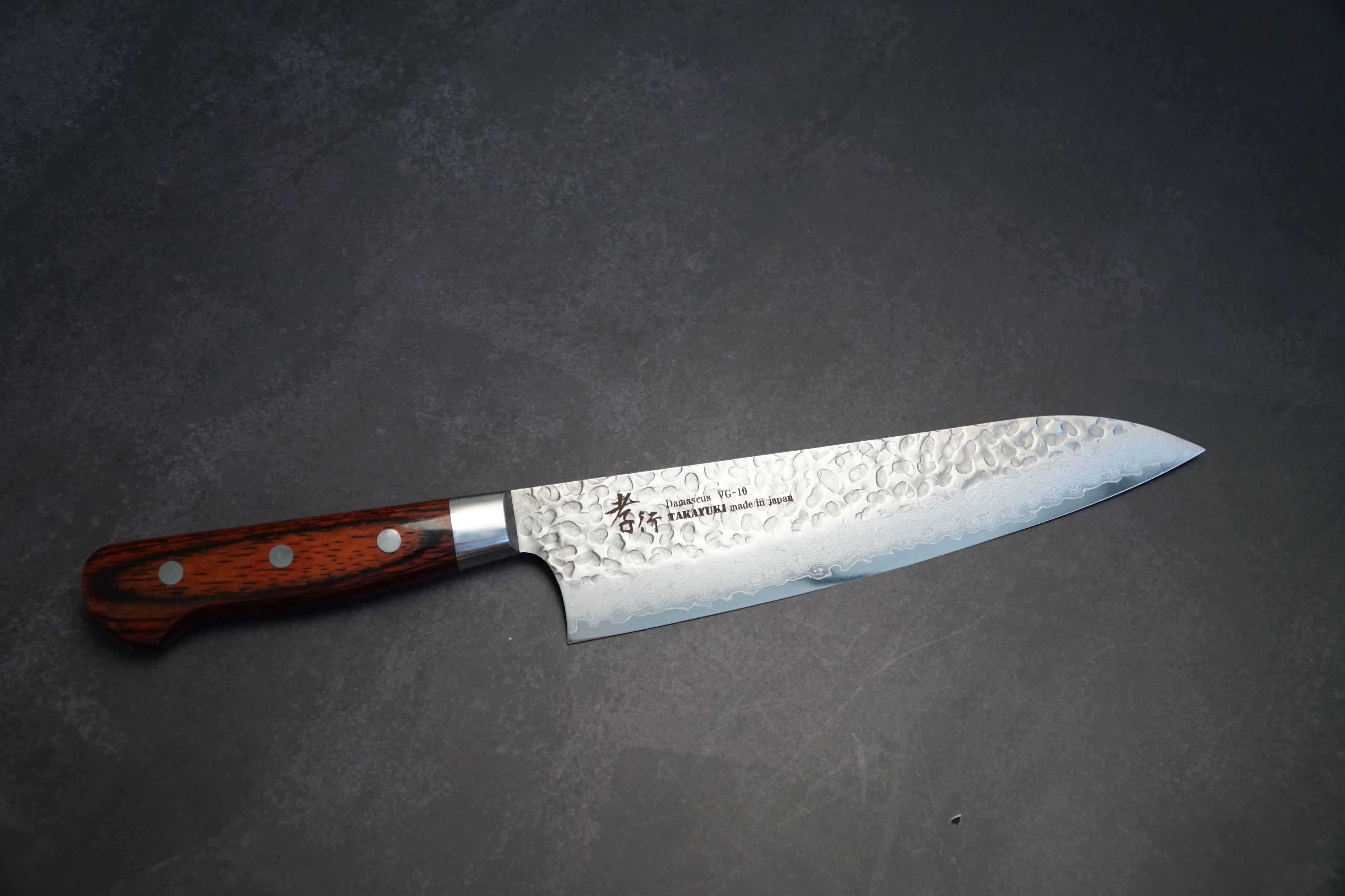 Sakai Takayuki VG10 - kalapált damaszkusz GYUTO 210mm