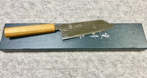 Yu Kurosaki R2 (SG2) kalapált SENKO WA  japán szakács Bunka kés 170 mm