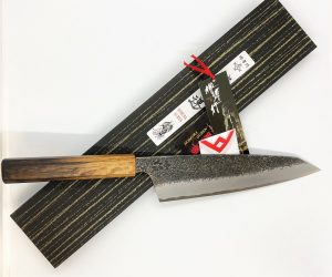 Sakai Takayuki Homura Guren (Aogami 2 acél) japán  Kengata-Gyuto  (Séf kés ) 225 mm