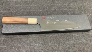 Yu Kurosaki VG-XEOS ÚJ GEKKO WA OK8M japán szakács Bunka kés 165mm-es